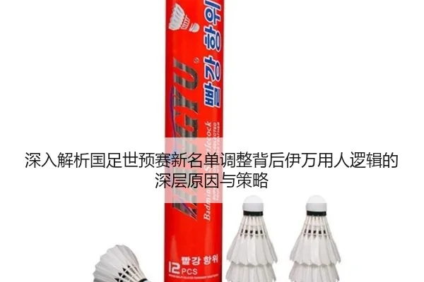 深入解析国足世预赛新名单调整背后伊万用人逻辑的深层原因与策略